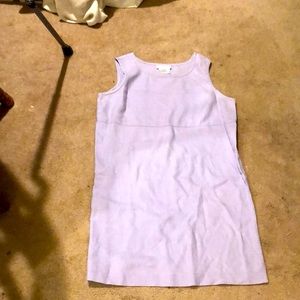 Lavender linen dress size large